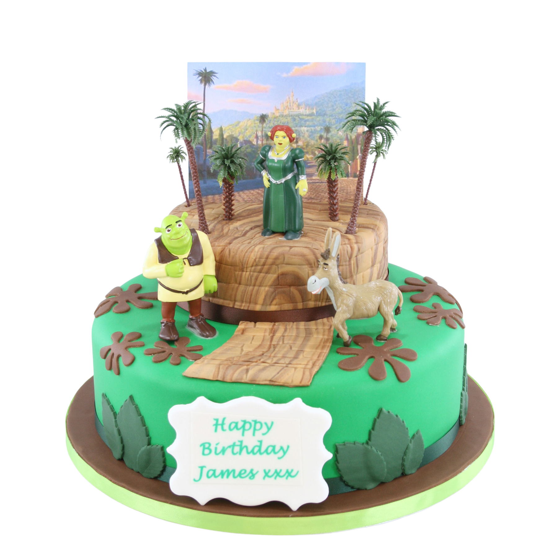 Shrek Family Kids Edible Cake Toppers – Ediblecakeimage