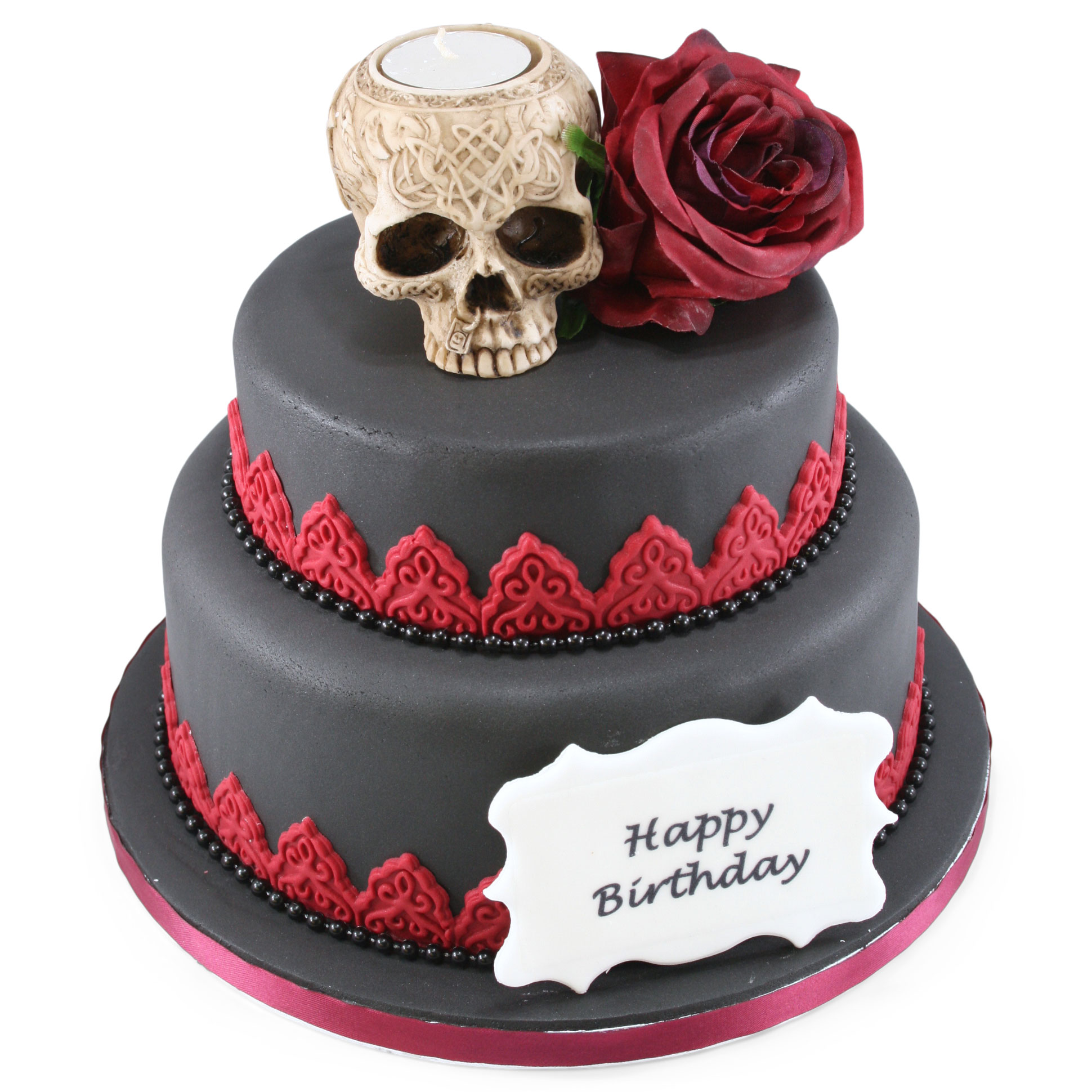 Chocolate Skull Cake Toppers / Edible Cake Decorations - Robins & Sons  Chocolate
