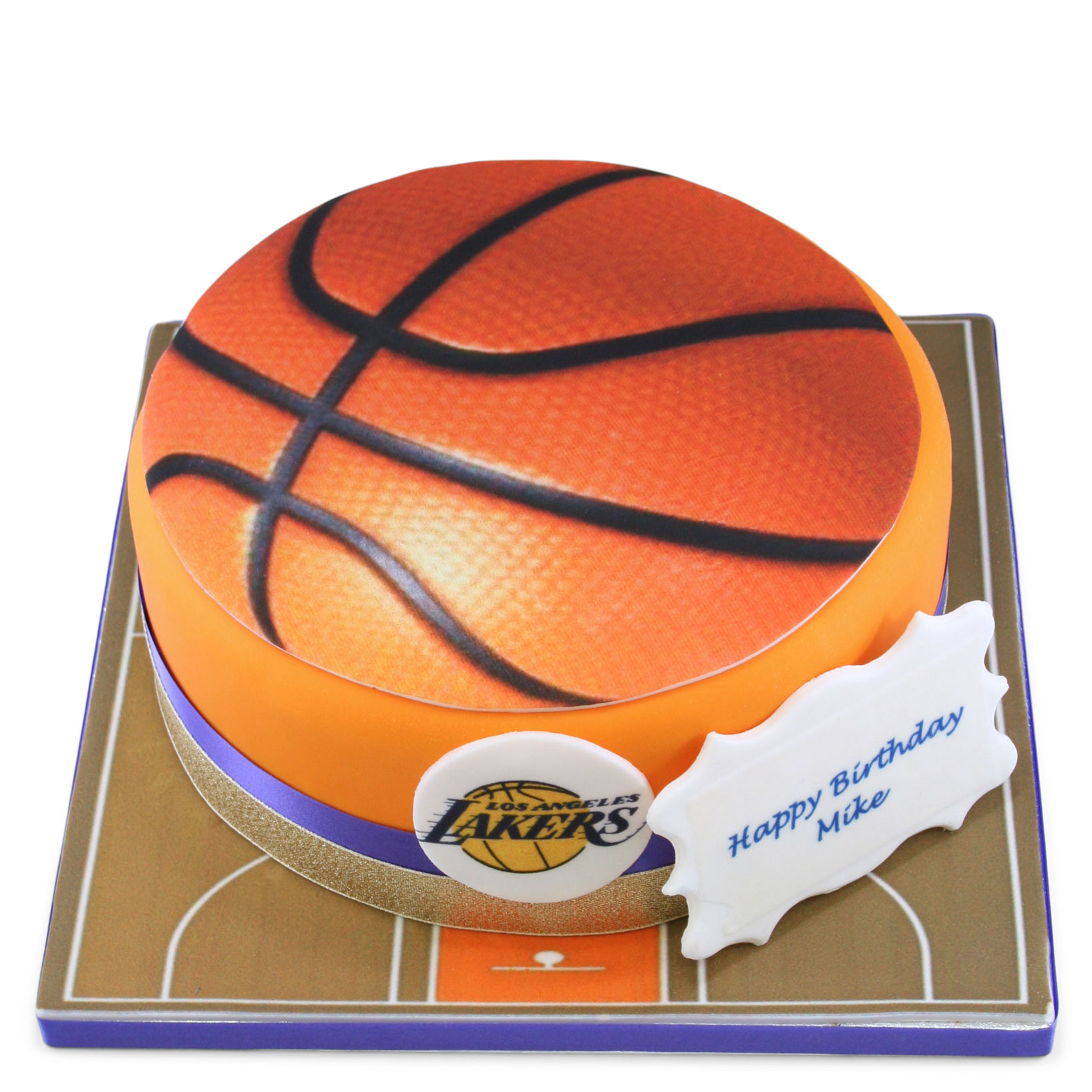 Basketball Cake | Buttercream with fondant accents | yvy_cano | Flickr