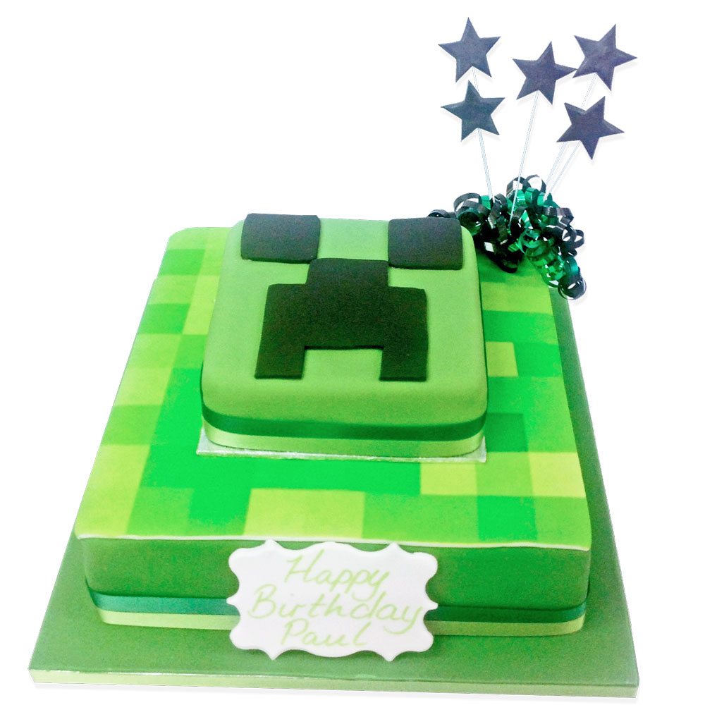 Minecraft Redditor shares perfect birthday cake for their kid