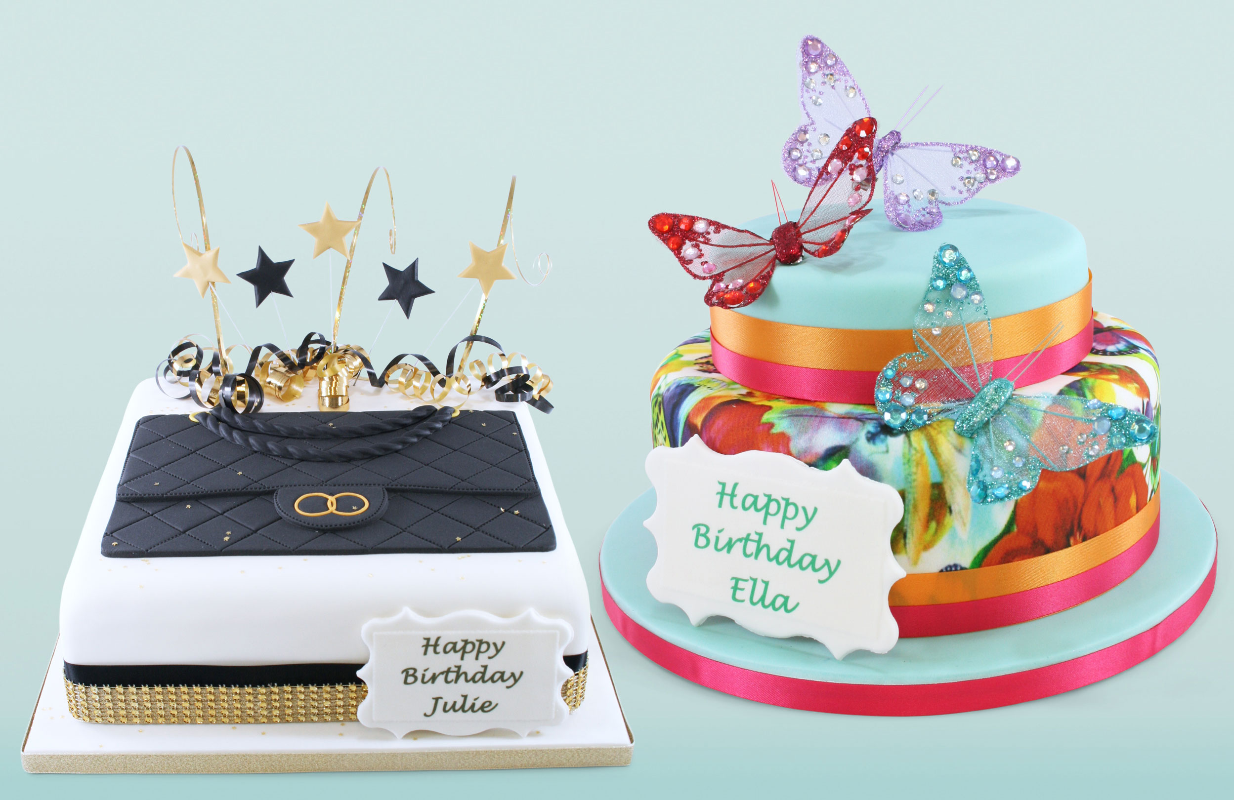 Elegant Birthday Cakes for Women | Luxury Feminine Cake Designs