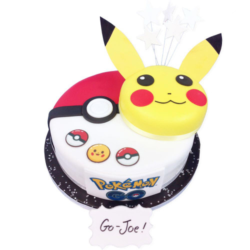 Pokemon cake 3D character – Runaway Cupcakes