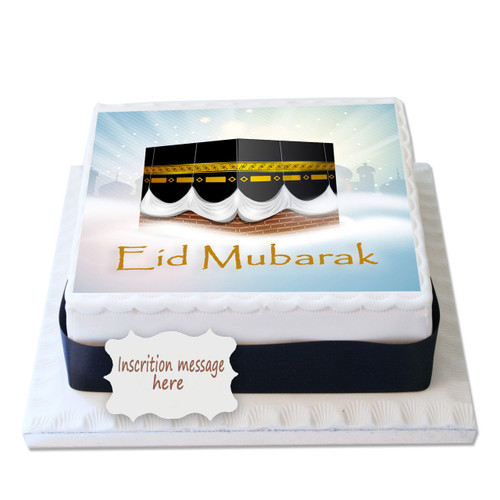 Eid-Mubarak Cake Half kg. Buy Eid-Mubarak Cake online - WarmOven