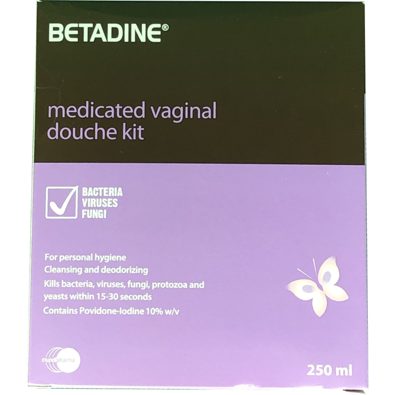Buy Betadine Vaginal Douche Kit 250ml Online at Best Price & Same ...