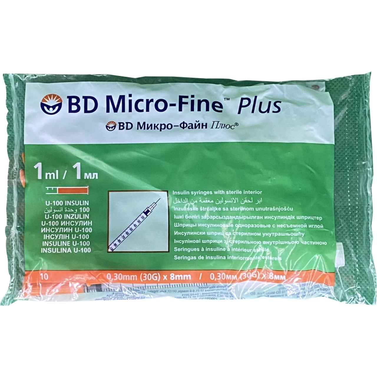 Bd micro-fine plus seringue insuline