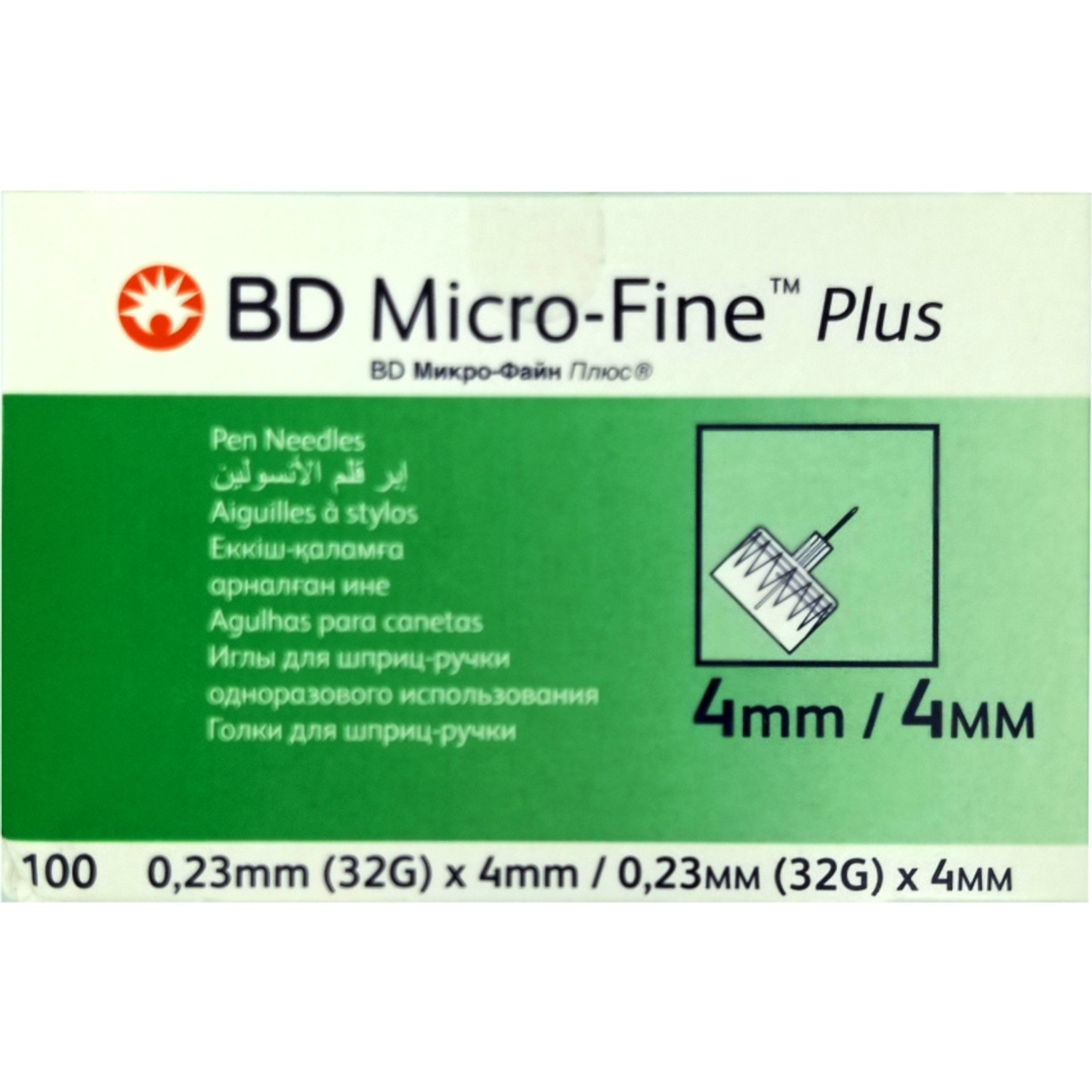 Buy MicroFine 32G 4mm Needles 100 Pack Online