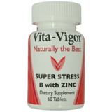 Vita-Vigor Super Stress B with Zinc Tabs 60s