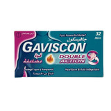 Gaviscon Double Action Mint Chewable Tabs 32s