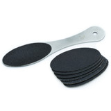 OR Bleu Stainless Foot File With Refill Grits CT-473