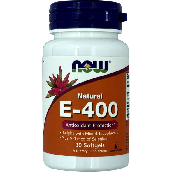 Now Vitamin E 400mg Mixed Softgel 30s