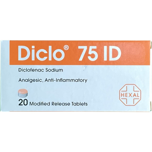 Diclo ID 75mg Tabs 20s