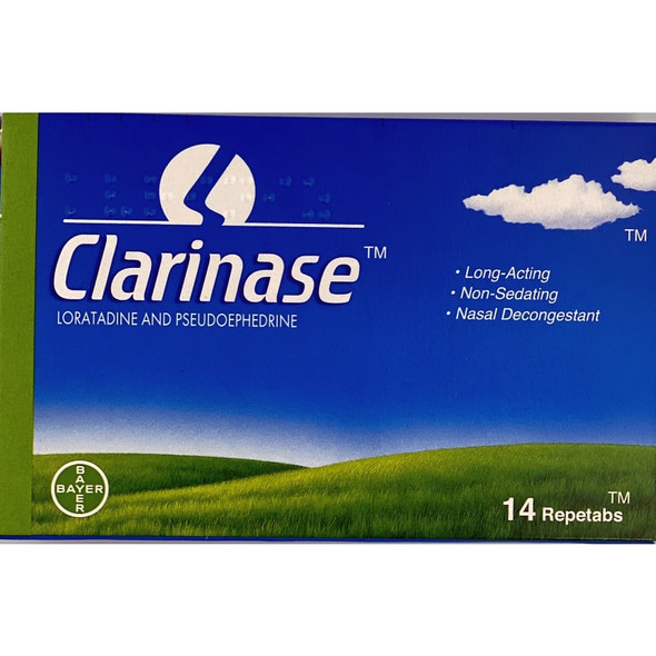 Clarinase Tabs 14s
