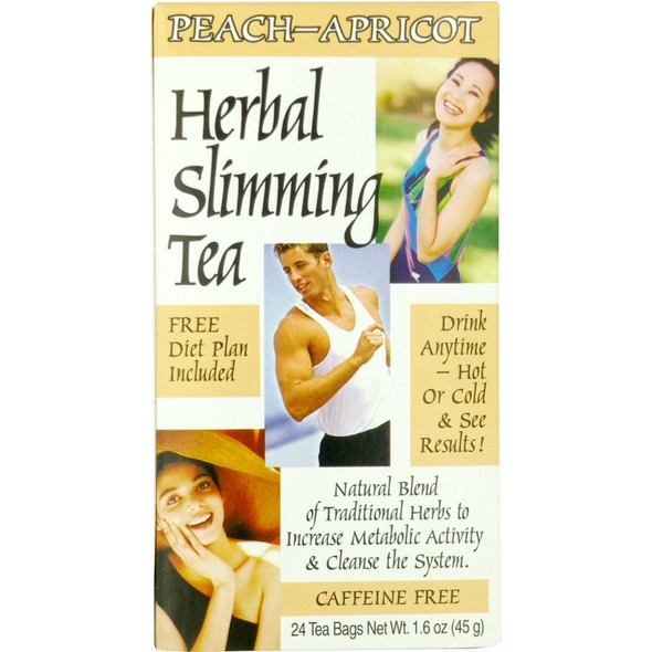 Herbal Slimming Tea Peach Apricot Tea Bags 24s