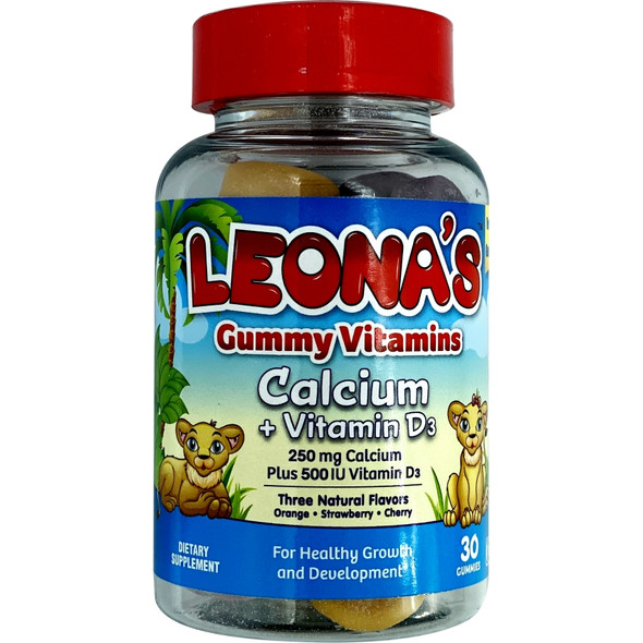 Leonas Calcium Vit D3 Gummies 30s