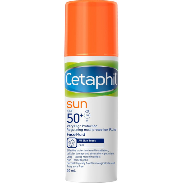 Cetaphil Sun SPF 50 Non Tinted Face Fluid 50ml