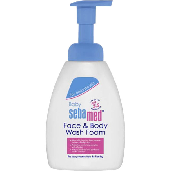Sebamed Baby Face And Body Wash Foam 400ml