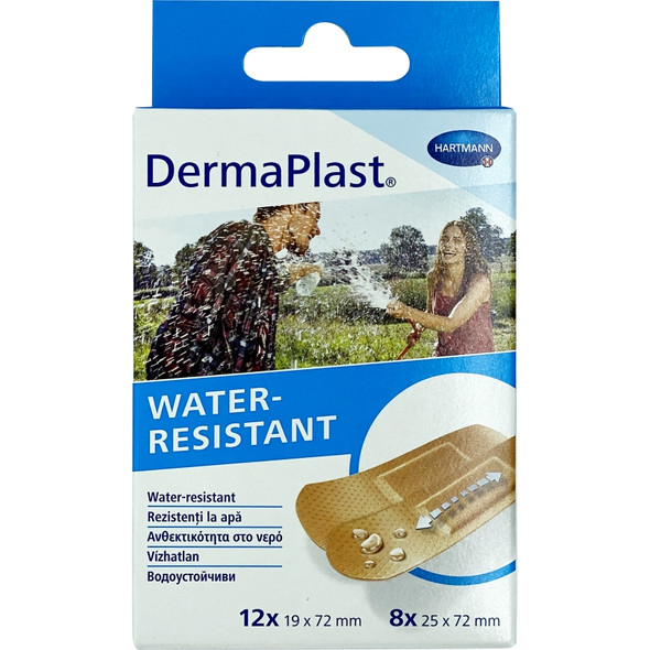 Dermaplast Water Resistant Plaster Assorted 20s