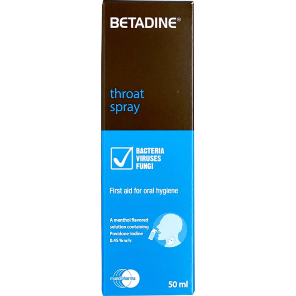 Betadine Throat Spray 50ml