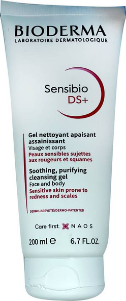 Bioderma Sensibio DS Soothing Purifying Cleansing Gel 200ml