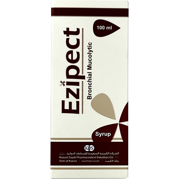 Ezipect Bronchial Mucolytic Syrup 100ml