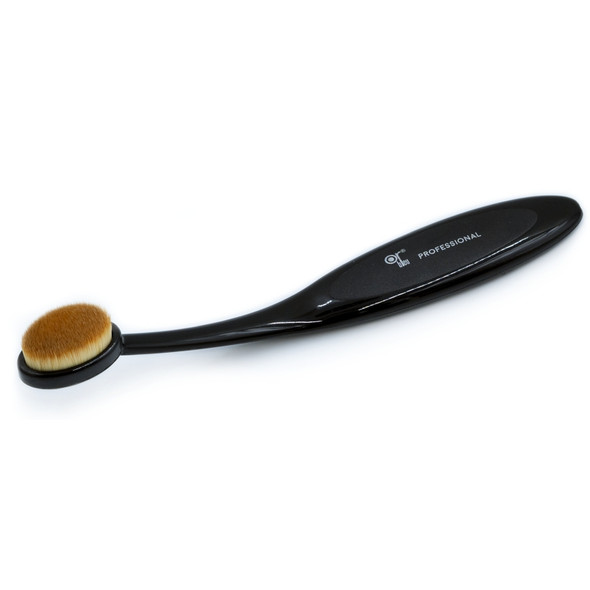 OR Bleu Curved Makeup Brush With Oval Head CT-692