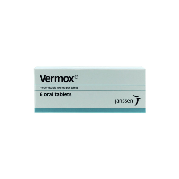 Vermox 100Mg Tab 6S