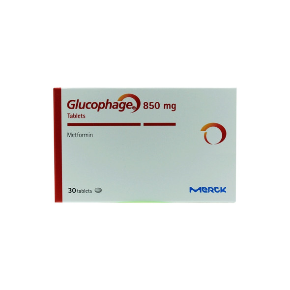 Glucophage 850Mg Tab 30S