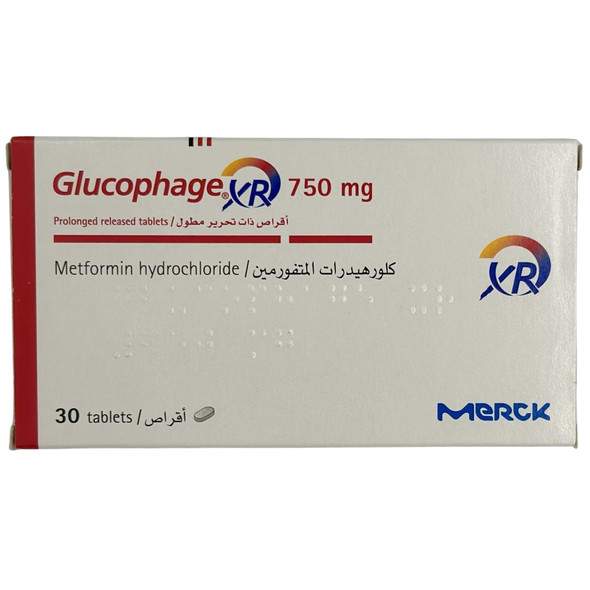 Glucophage Xr 750Mg Tab 30S