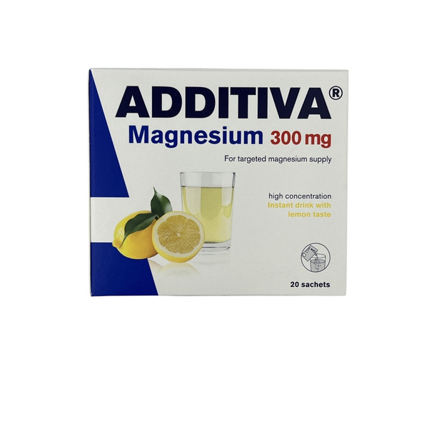 Additiva Magnesium 300mg Sachets 20s