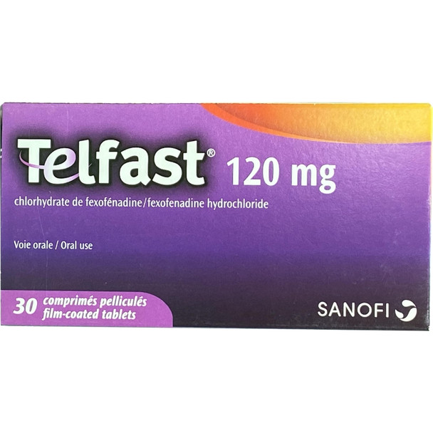 Telfast 120mg Tabs 30s