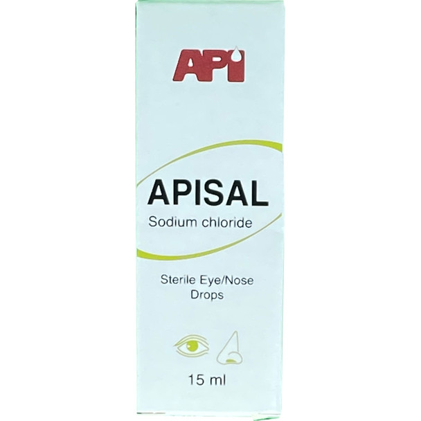 Apisal Sterile Eye/ Nose Drops 15ml