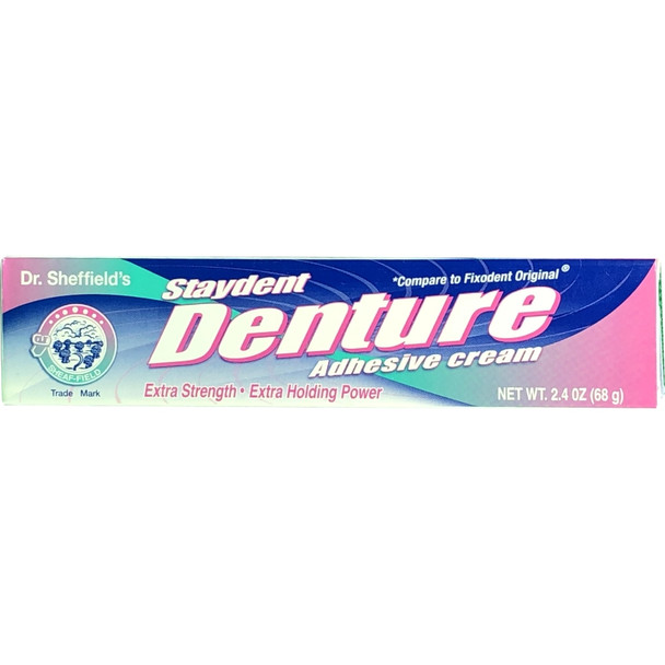 Staydent Denture Adhesive Cream 68g