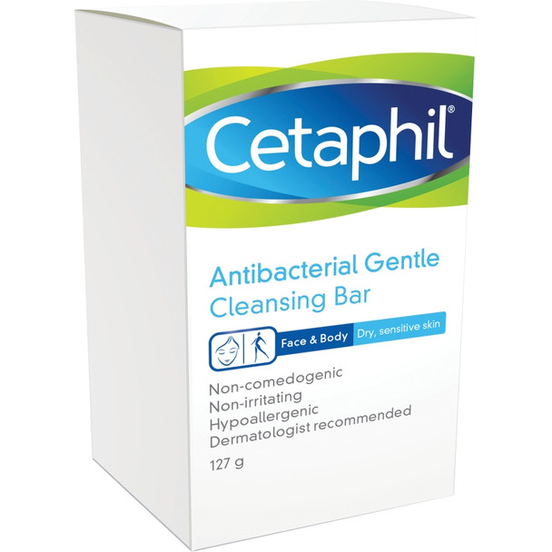 Cetaphil Antibacterial Gentle Cleansing bar 127gm