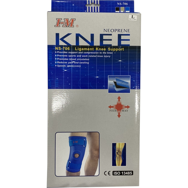 I-M Neoprene Ligament Knee Support-Large