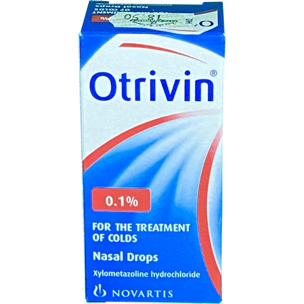 Otrivin Adult Nasal Drops 10ml