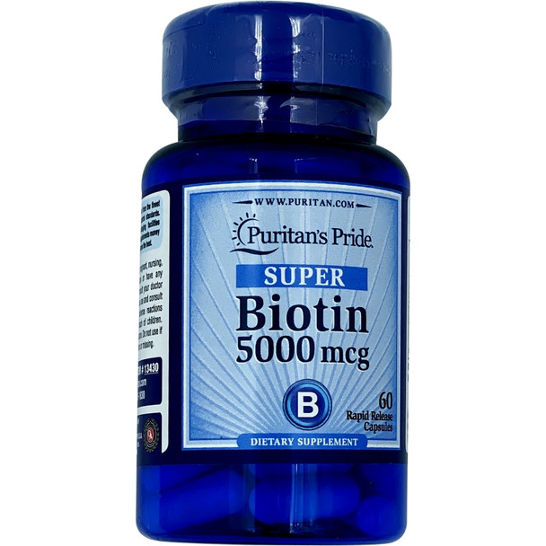 Super Biotin 5000mcg Rapid Release Caps 60s