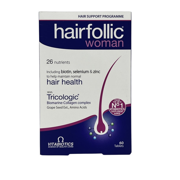 Vitabiotics Hairfollic Woman Tablets 60s