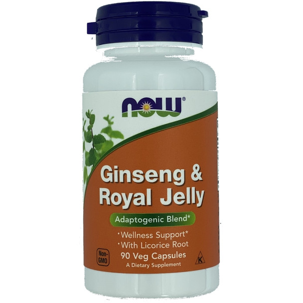 Now Ginseng And Royal Jelly Caps 90s