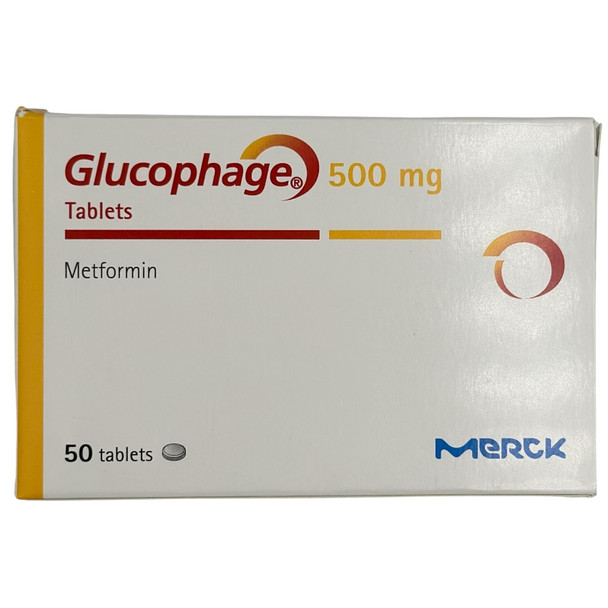 Glucophage 500Mg Tab 50S