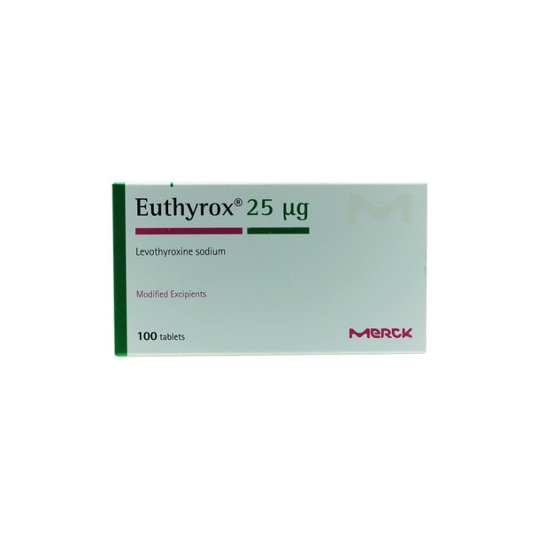 Euthyrox 25 Mcg Tab 100S