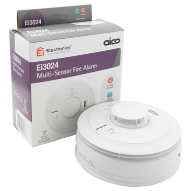 Aico 230V 3000 Series Optical And Heat Multi-Sensor Fire Alarm - Ei3024  