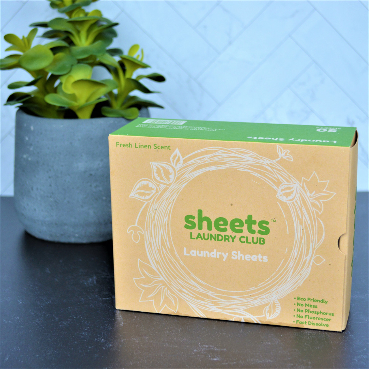Fresh Linen Laundry Detergent -Sheets - Old Town Soap Co.