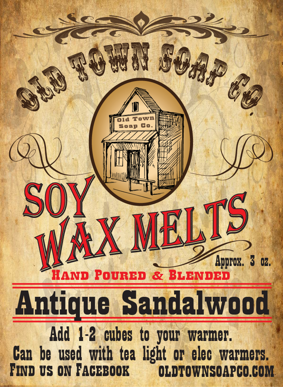Antique Sandalwood -Wax Melts