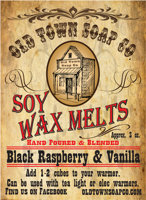 Black Raspberry & Vanilla -Wax Melts