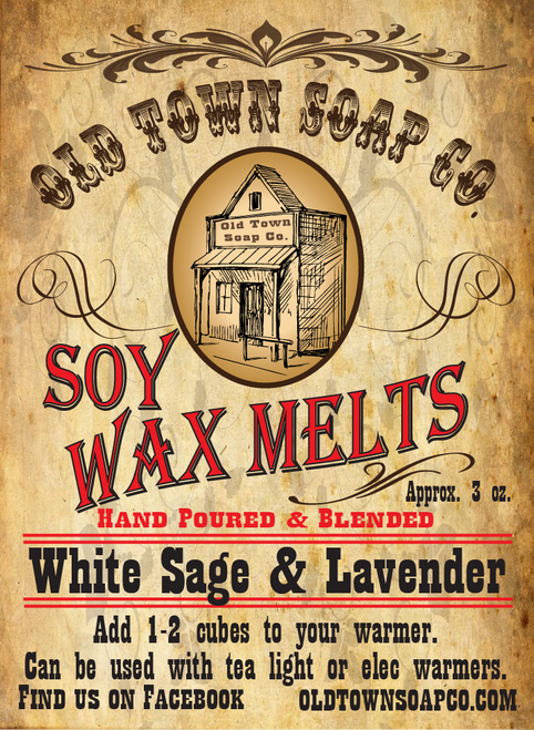White Sage & Lavender -Wax Melts