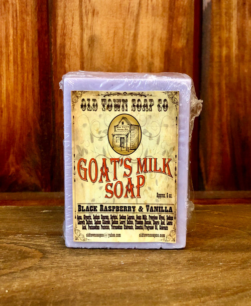 Black Raspberry & Vanilla -Goat's Milk Soap