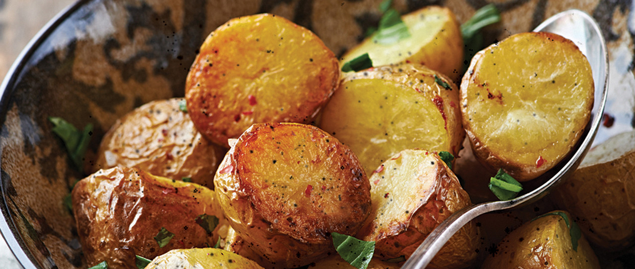 Rustic Oven Roasted Potatoes