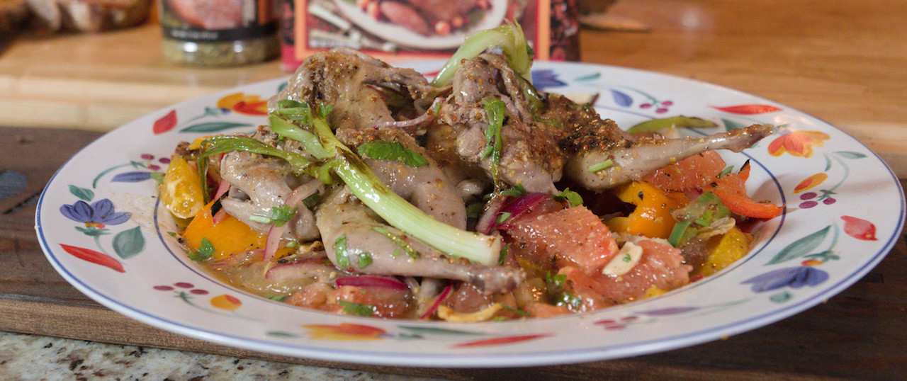 Quail with Citrus