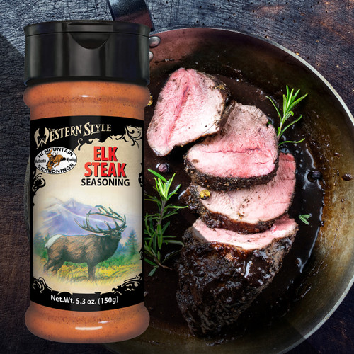 Elk Steak Western Style Seasoning Elk Steak Western Style Seasoning