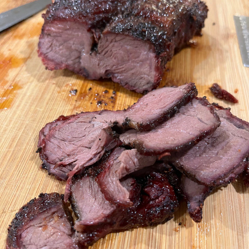 Smoked Bear Loin Roast